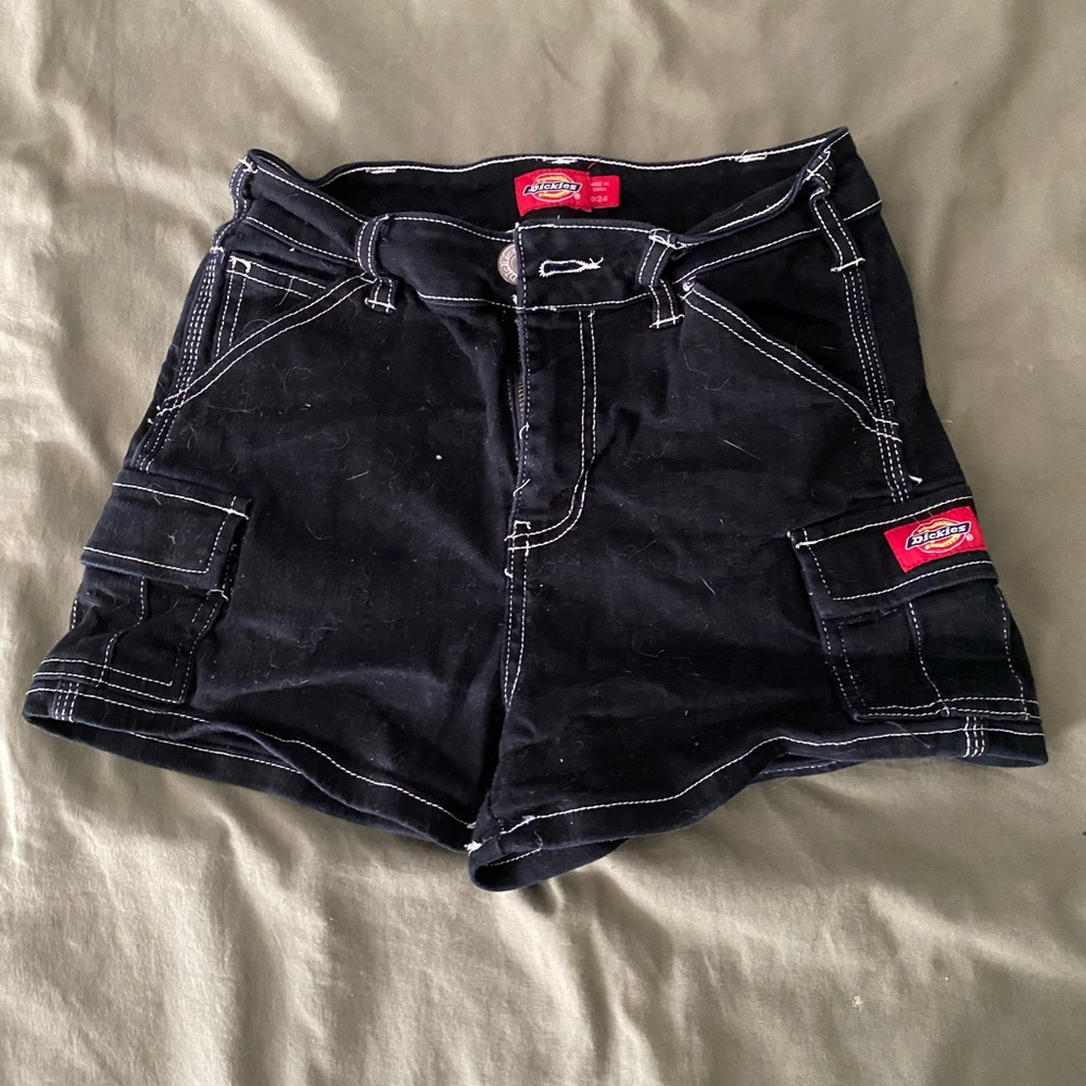 Dickies Women's Dark Cargo Shorts